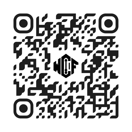 QR code for the Fairways to Freedom event details and tickets page